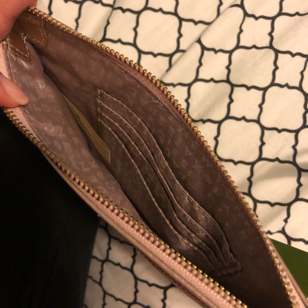 Kate Spade New York Rose Gold Leather Wristlet - Picture 4 of 5